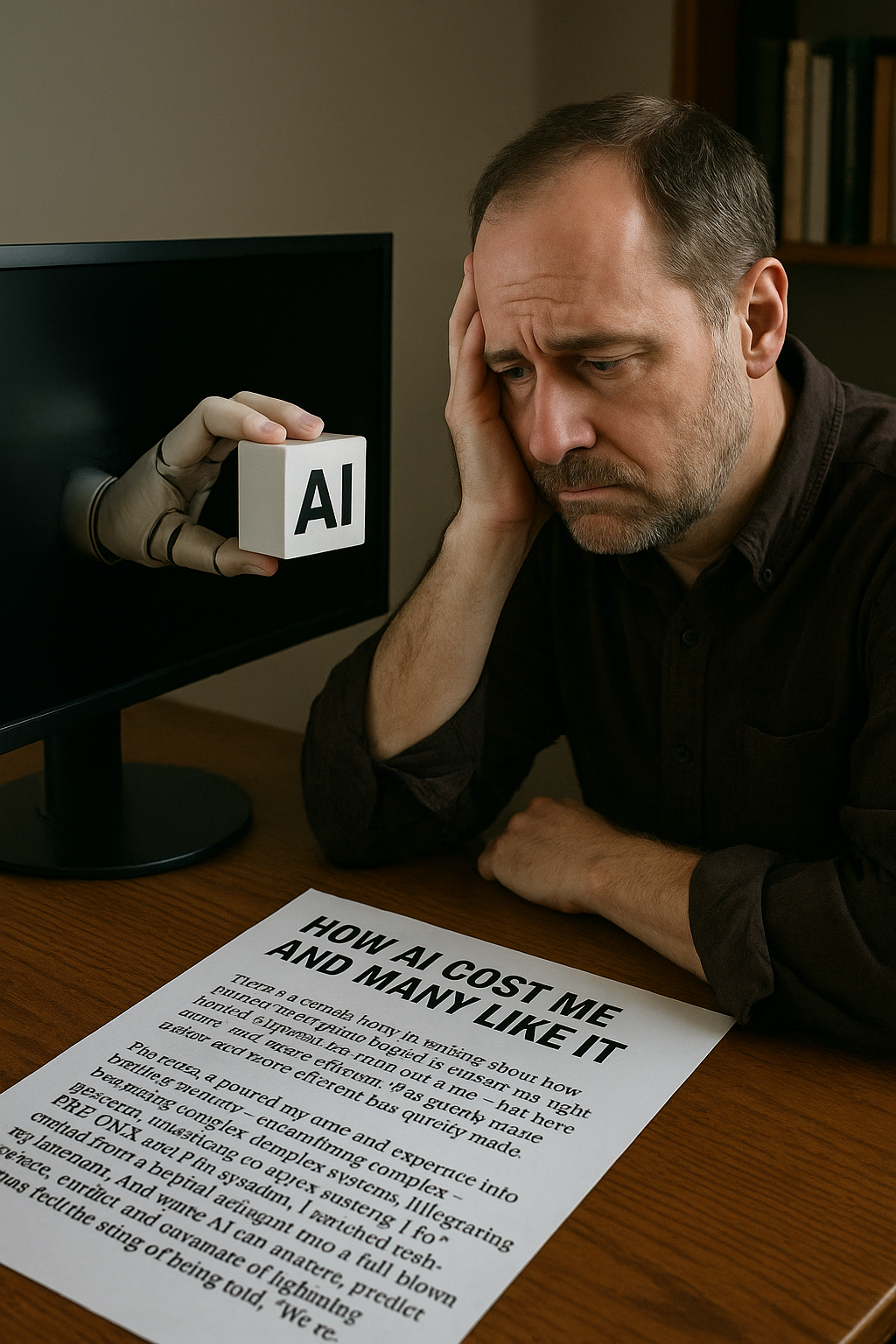 How AI Cost Me My Job — And Many Others Like Me