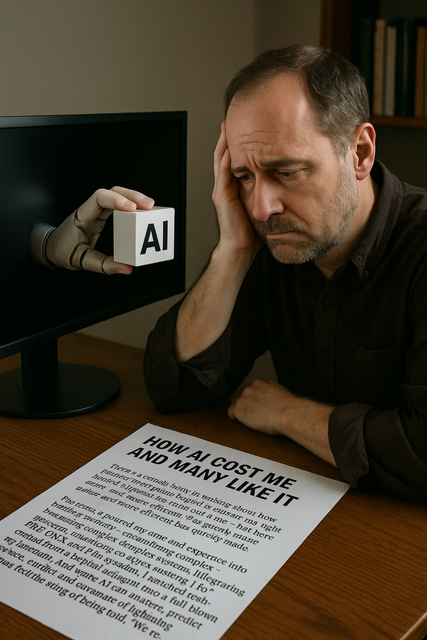 How AI Cost Me My Job — And Many Others Like Me